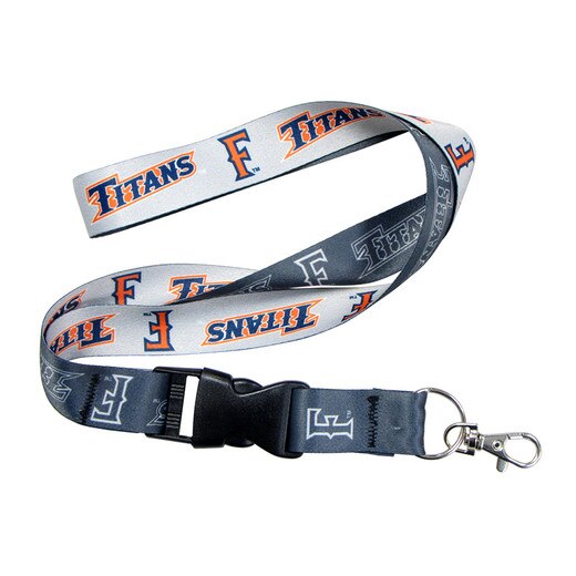 Wincraft 1" Buckle Titans Lanyard - Grey